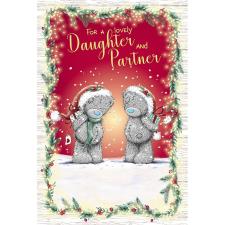 Lovely Daughter & Partner Me to You Bear Christmas Card Image Preview